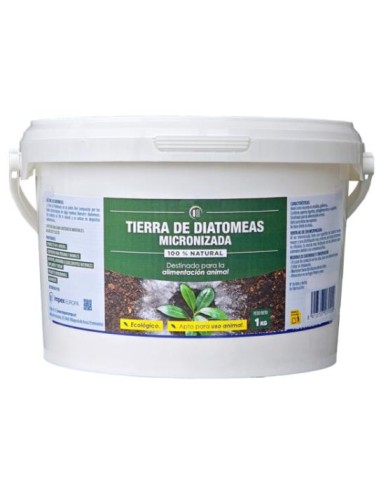 TIERRAS DIATOMEAS BOTE 1 KG (POLVO MICRONIZAD