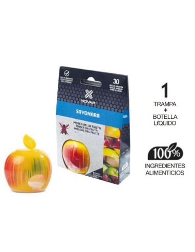 TRAMPA MOSCAS FRUTA - 1 APARATO