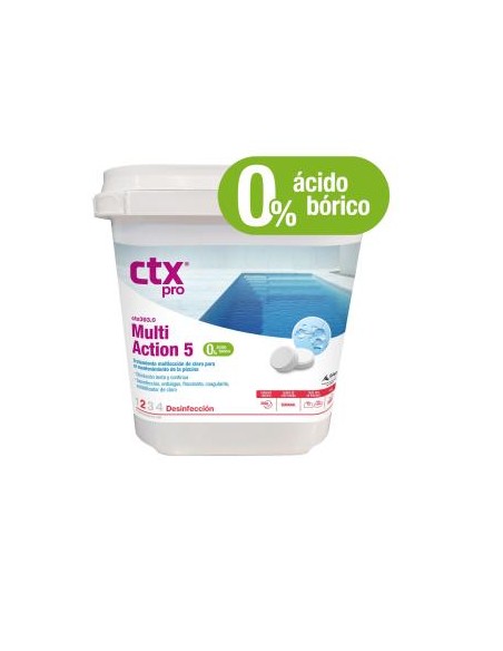 CLORO MULTIACCION SIN BORICO CTX 393 - 5 KG