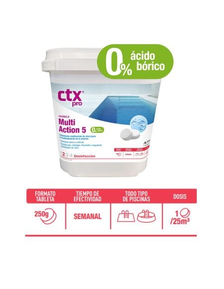 CLORO MULTIACCION SIN BORICO CTX 393 - 5 KG