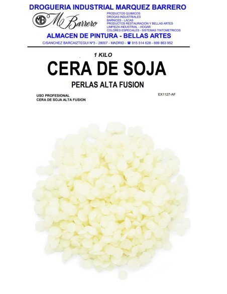 CERA DE SOJA 1 KILO ALTA FUSION