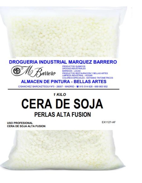 CERA DE SOJA 1 KILO ALTA FUSION