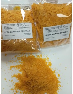 CERA CARNAUBA REFINADA ESCAMAS 150 GRAMOS