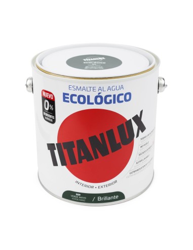 TITANLUX ESMALTE ECO. BRILLO VERDE MAYO 250 ml.