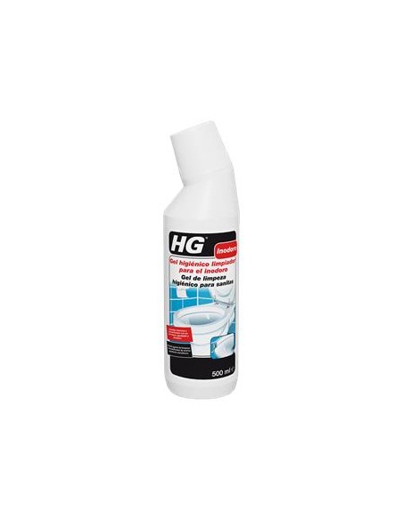 Hg gel higienico limpiaddor inodoro 500 ML.