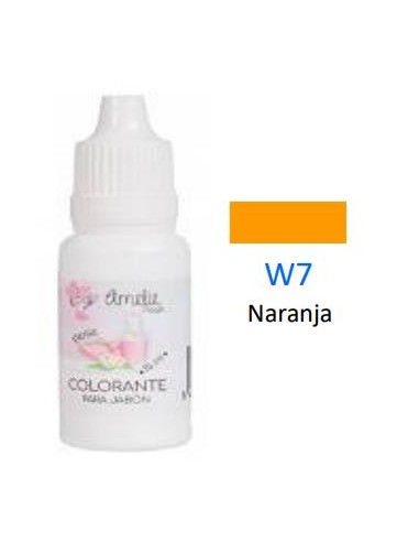 Oritw7  colorante para jabon 15 ml. naranja