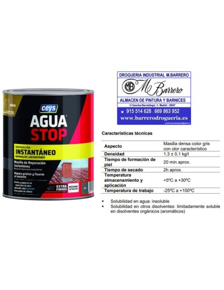 AGUA-STOP INSTANTANEO 1 KILO