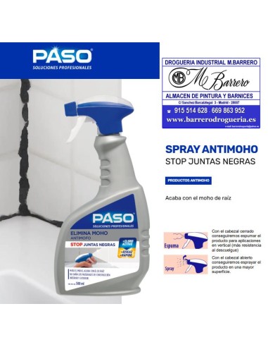 PASO ELIMINA MOHO 500 ml.