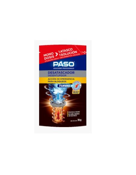 PASO DESATASCADOR TURBO MONODOSIS 70 G