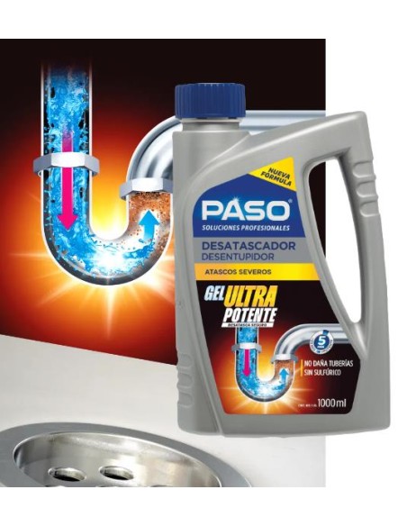 PASO DESATASCADOR GEL EXPRESS 1 LT
