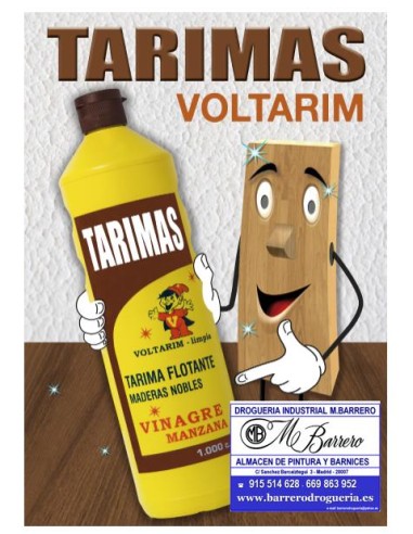 LIMPIADOR  VINAGRE VOLTARIM TARIMA 1L MANZANA