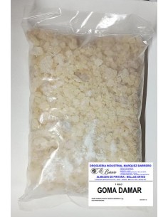 GOMA DAMAR BLANCA TROZOS GRANDES 1 Kg. 2