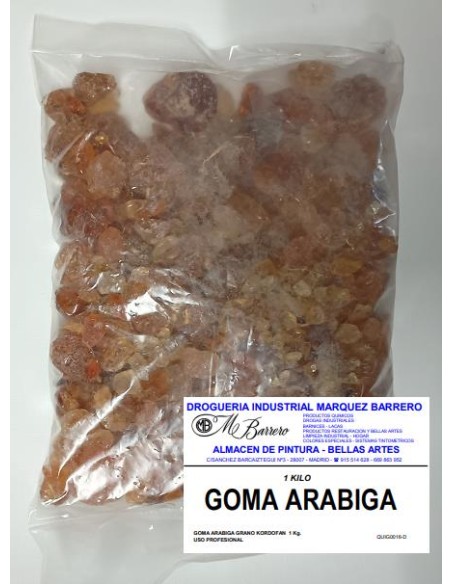GOMA ARABIGA GRANO KORDOFAN  1 Kg.