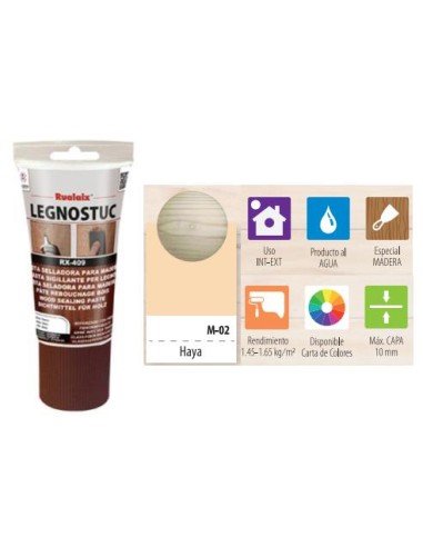 PASTA MADERA LEGNOSTUC TB 200 G HAYA