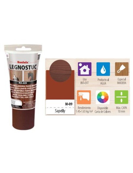 PASTA MADERA LEGNOSTUC TB 200 G SAPELLY