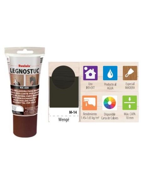 PASTA MADERA LEGNOSTUC TB 200 G WENGUE