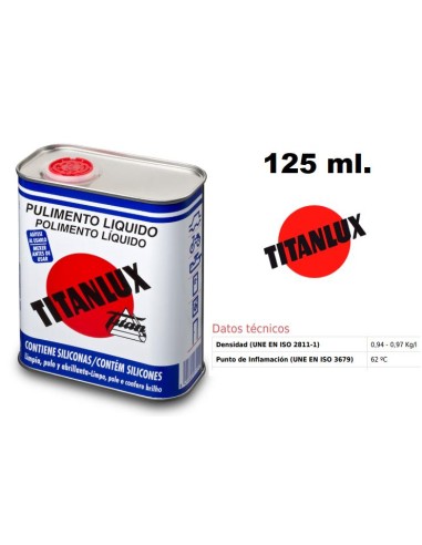 PULIMENTO LIQUIDO TITANLUX 125 ml