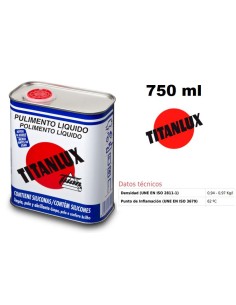 PULIMENTO LIQUIDO TITANLUX 750 ml