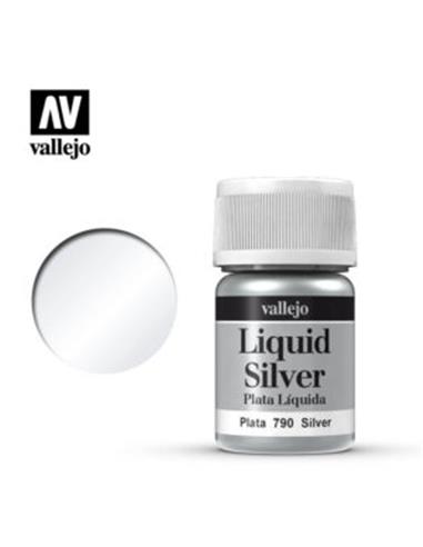 LIQUID METAL ORO LIQUIDO 790 - PLATA 35 ml.
