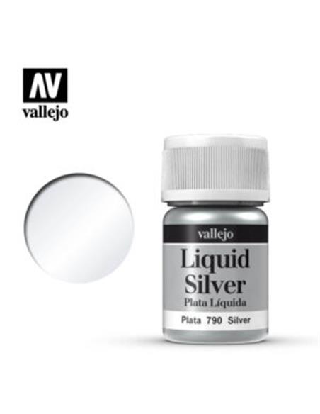 LIQUID METAL ORO LIQUIDO 790 - PLATA 35 ml.