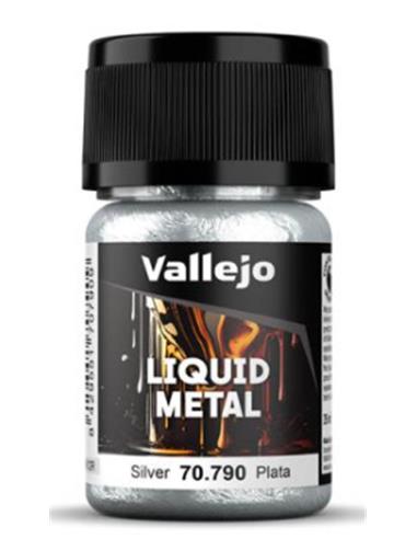 LIQUID METAL ORO LIQUIDO 790 - PLATA 35 ml.