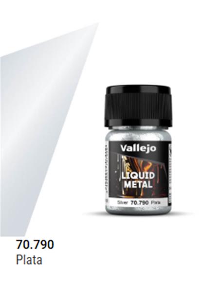LIQUID METAL ORO LIQUIDO 790 - PLATA 35 ml.
