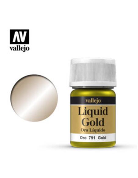 LIQUID METAL - ORO LIQUIDO 791 - ORO 35 ml.