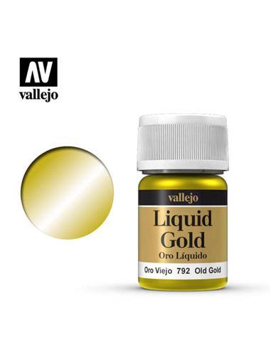 LIQUID METAL - ORO LIQUIDO 792 - ORO VIEJO 35 ml.