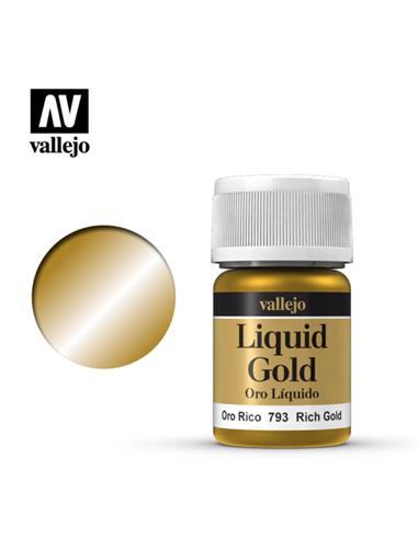 LIQUID METAL - ORO LIQUIDO 793 - ORO RICO 35 ml.