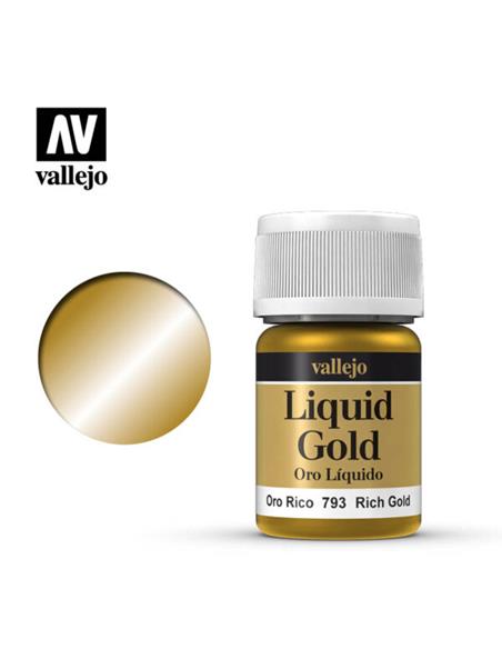 LIQUID METAL - ORO LIQUIDO 793 - ORO RICO 35 ml.