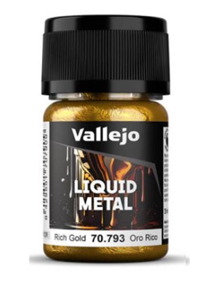 LIQUID METAL - ORO LIQUIDO 793 - ORO RICO 35 ml.