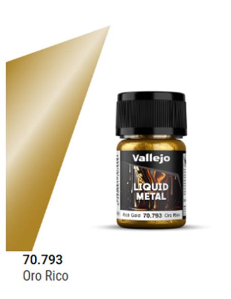 LIQUID METAL - ORO LIQUIDO 793 - ORO RICO 35 ml.