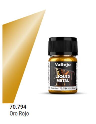 LIQUID METAL - ORO LIQUIDO 794 - ORO ROJO 35 ml.