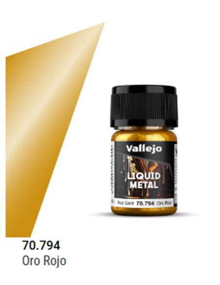 LIQUID METAL - ORO LIQUIDO 794 - ORO ROJO 35 ml.