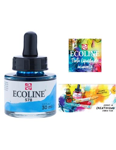 ECOLINE FR.30 ML. AZUL CELESTE-578-
