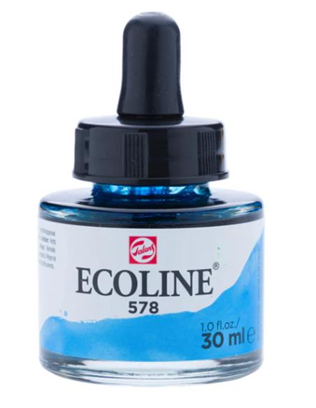 ECOLINE FR.30 ML. AZUL CELESTE-578-