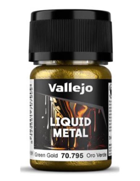 LIQUID METAL - ORO LIQUIDO 795 - ORO VERDE 35 ml.