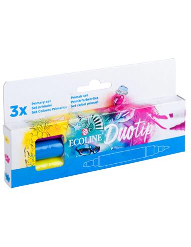 ECOLINE DUOTIP SET 3 PRIMARIO