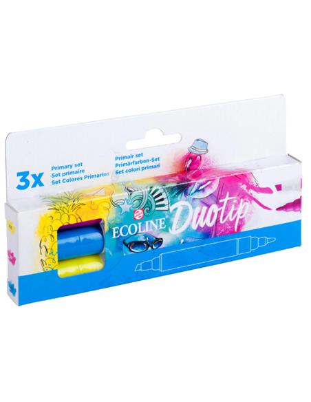 ECOLINE DUOTIP SET 3 PRIMARIO