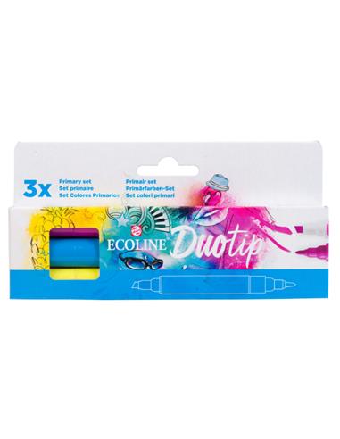 ECOLINE DUOTIP SET 3 PRIMARIO