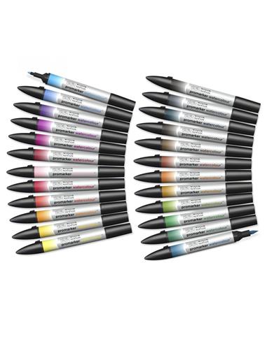 W&N WATERCOLOUR MARKER 24 PZ
