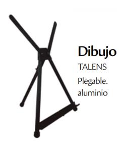 CABALLETE ALUMINIO SOBREMESA PLEGABLE