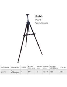 CABALLETE ALUMINIO SKETCH