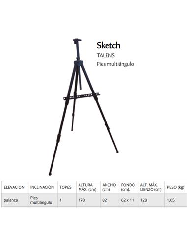 CABALLETE ALUMINIO SKETCH