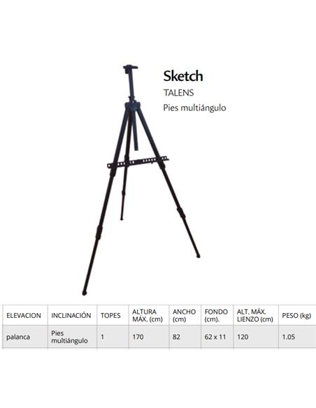 CABALLETE ALUMINIO SKETCH