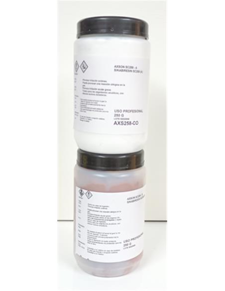 Resina epoxi 2/c axson SC-258 a+b  conjunto de 250g+250g