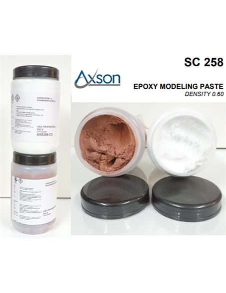 Resina epoxi 2/c axson SC-258 a+b  conjunto de 250g+250g