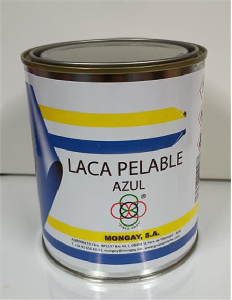LACA PELABLE CINCO AROS AZUL 750 ml.
