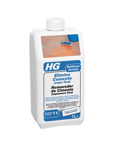 Hg elimina cemento (capa fina) -11-