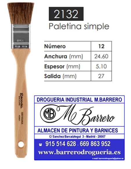 PALETINA SENCILLA FONDOS PONEY  Nº. 12